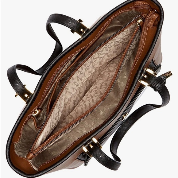 Michael Kors Jet Set Medium Tote in Camel - Picture 2 of 11